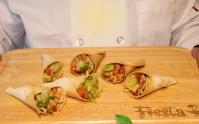 CRISPY TORTILLA CHICKEN CONES