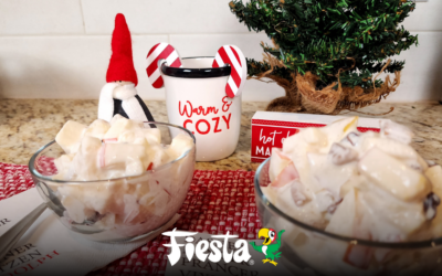 ENSALADA NAVIDEÑA DE MANZANA