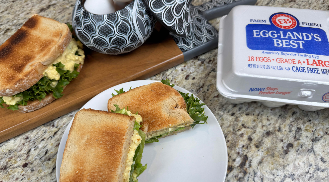 SANDWICH DE ENSALADA DE HUEVO