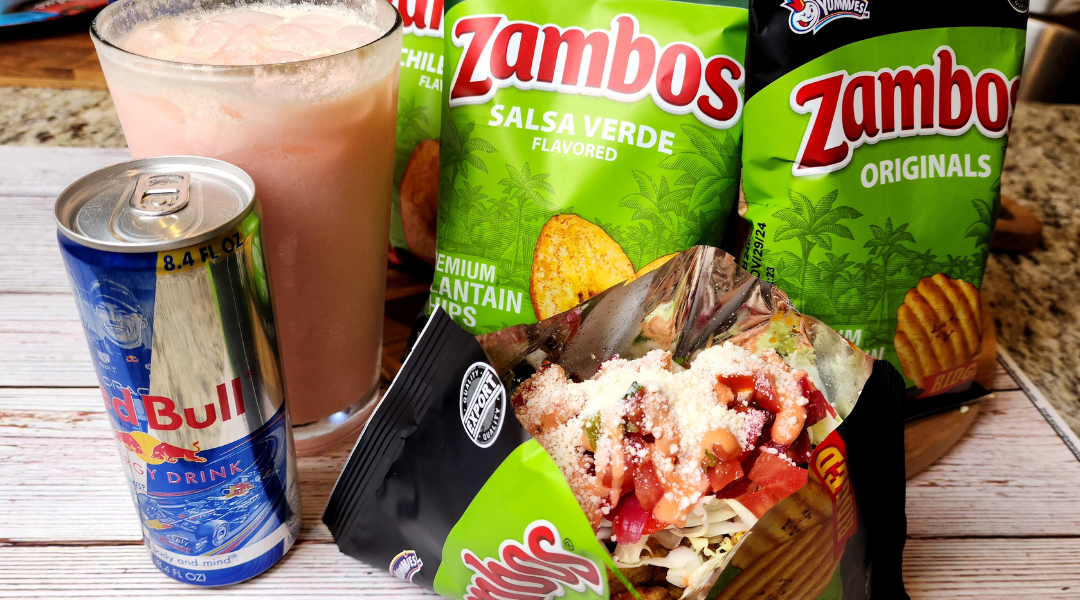 ZAMBOS PREPARADOS Y MOCKTAIL DE RED BULL