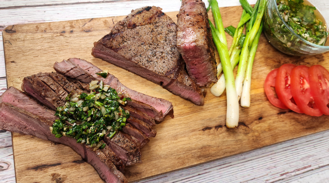 CHIMICHURRI CON CARNE