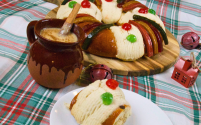 ROSCA DE REYES CON ATOLE