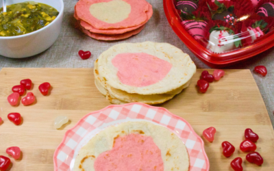 VALENTINE’S DAY TORTILLAS