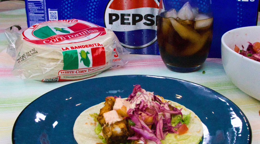 TACOS DE PESCADO ESTILO CAJÚN