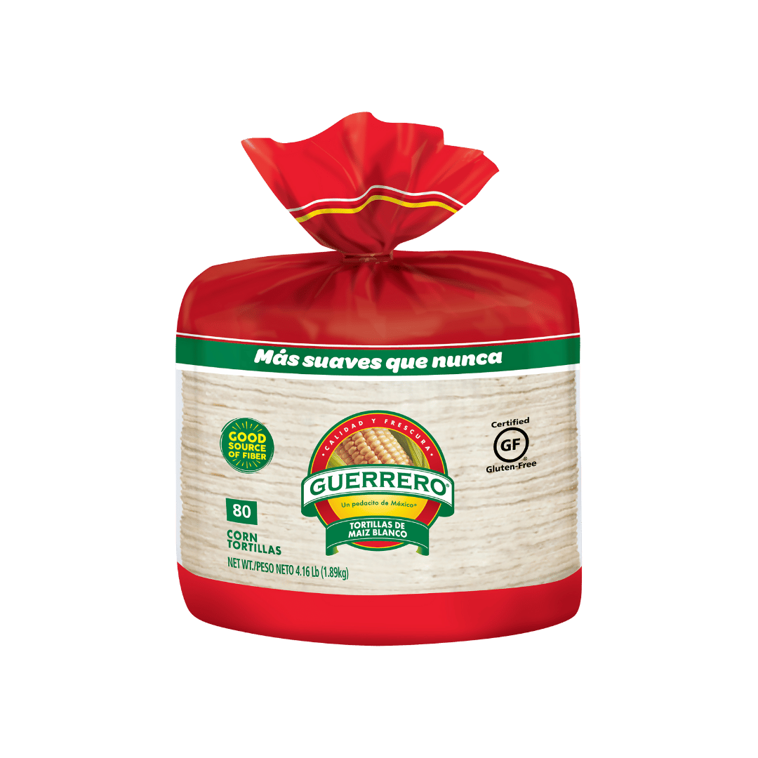 Guerrero White Corn Tortillas, 80 ct. $2.99 ea