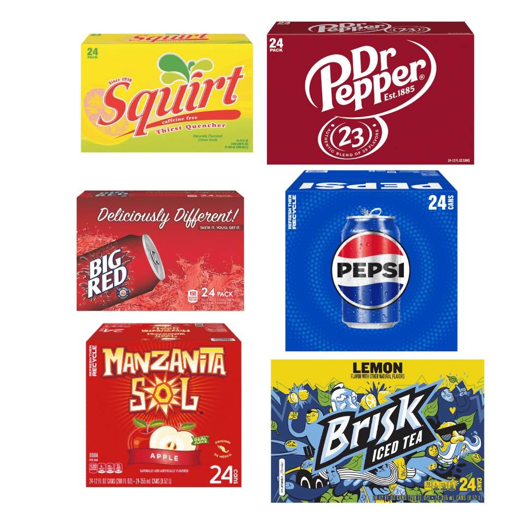 Dr Pepper or Pepsi, 24 Pack, 12 oz Cans $9.97 ea