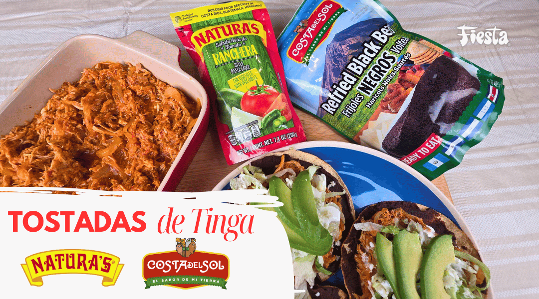 TOSTADAS DE TINGA