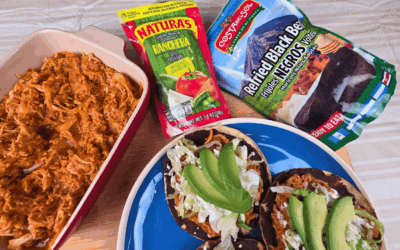 TOSTADAS DE TINGA