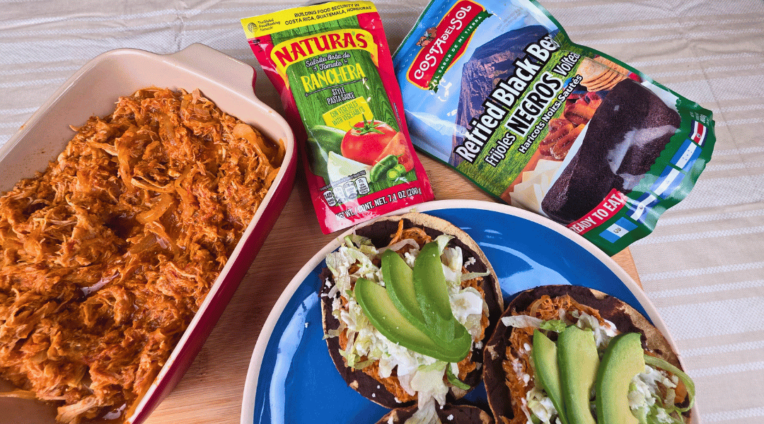 TOSTADAS DE TINGA