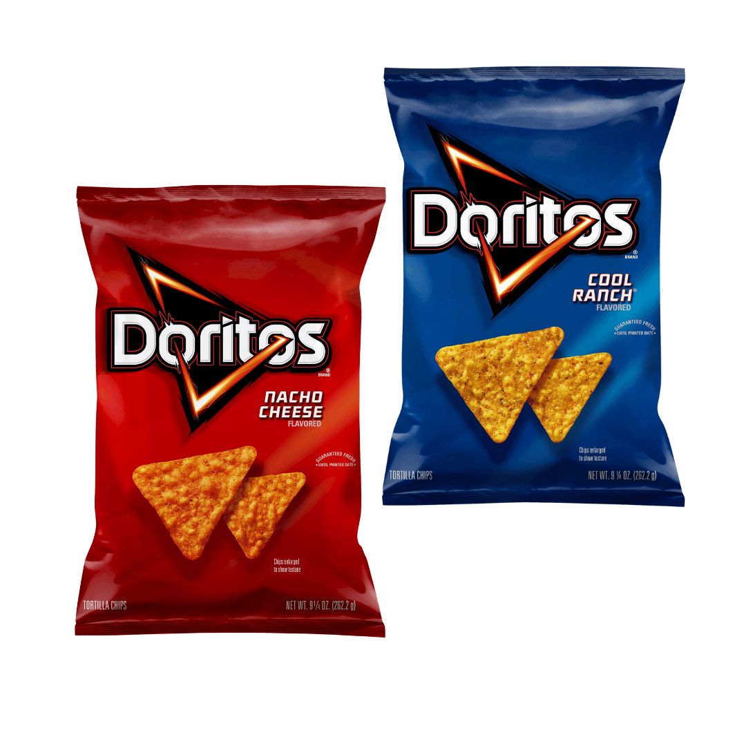 Doritos Chips, 9.25 oz  $2.49 ea