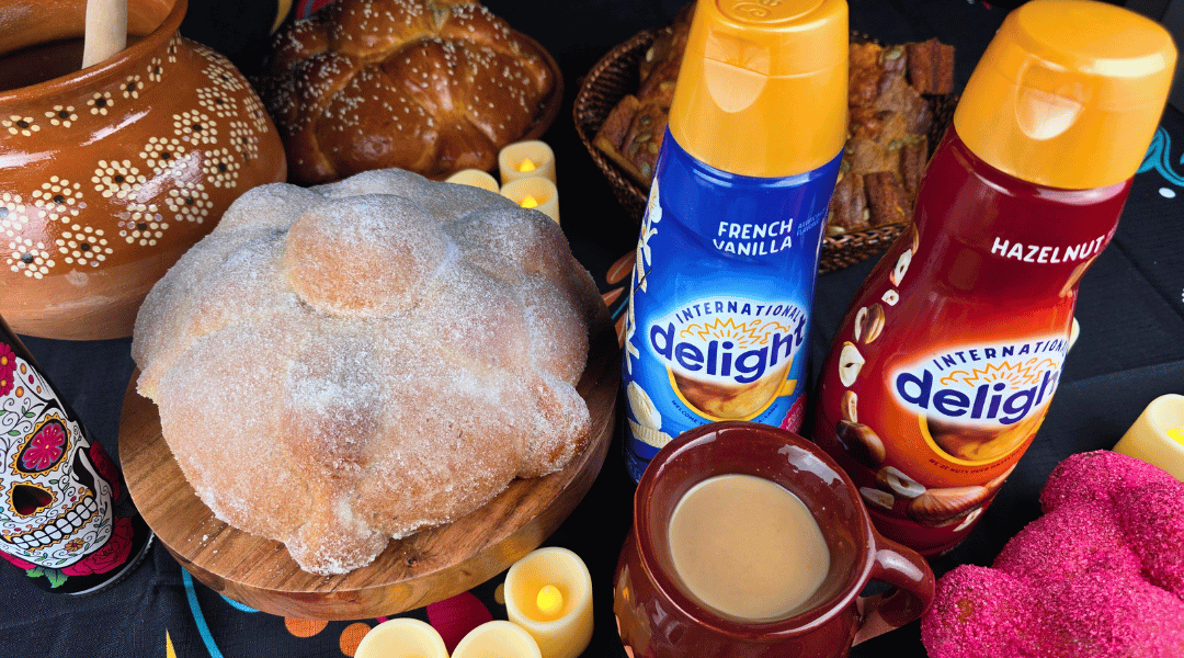 PAN DE MUERTO WITH COFFEE