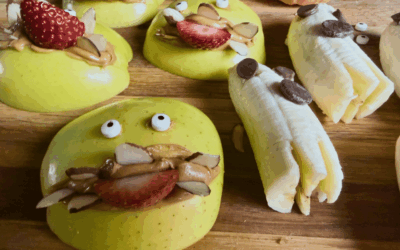 SPOOKY FRUIT PLATTER