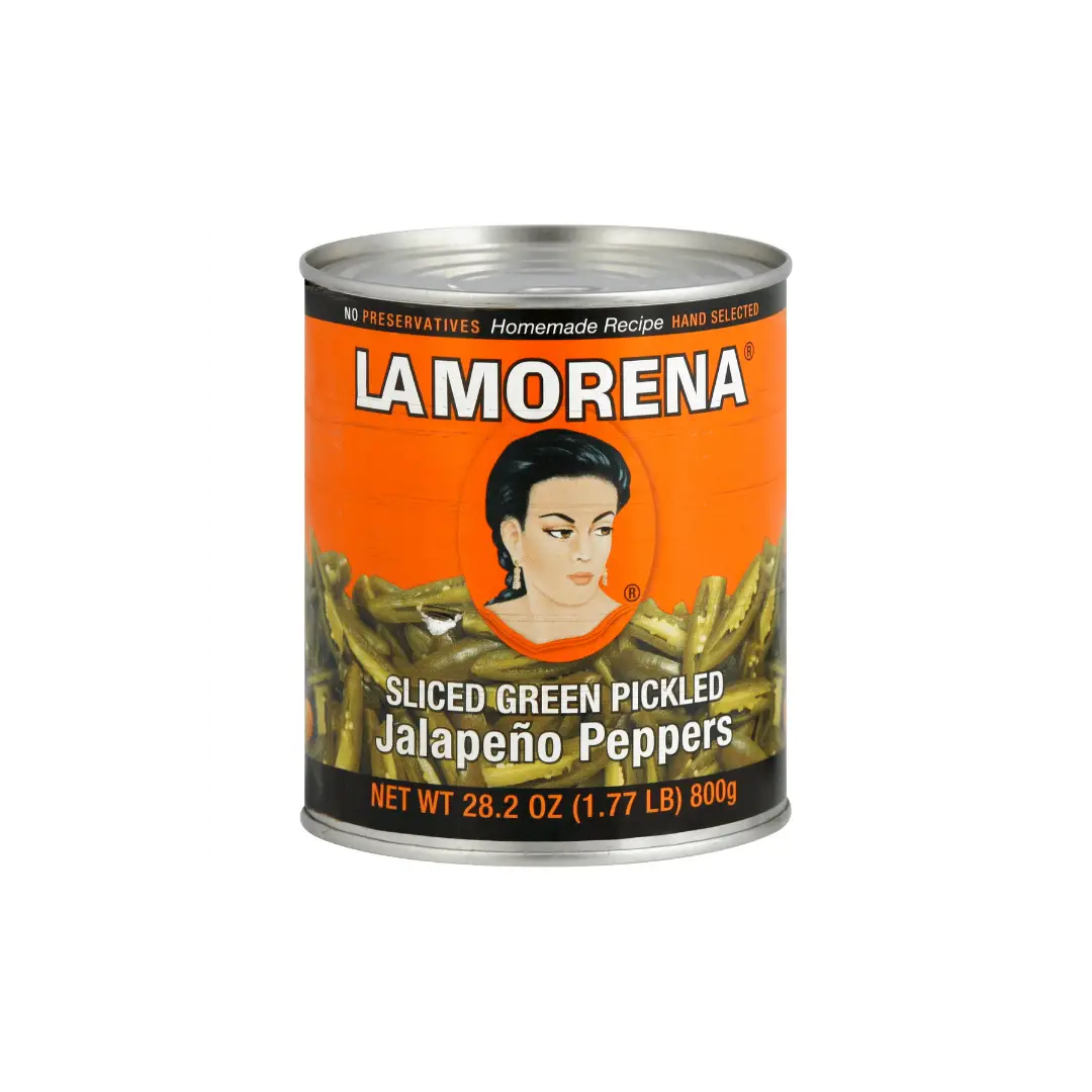 Jalapeños en Rajas La Morena de 28.2 oz. $1.99 c/u