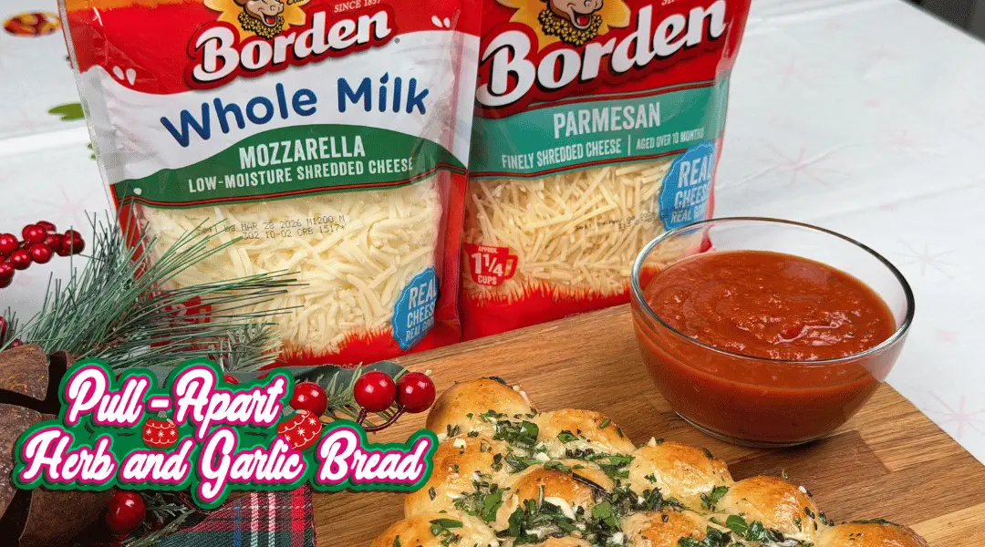 PULL-APART HERB AND GARLIC CHEESE BREAD FT. BORDEN
