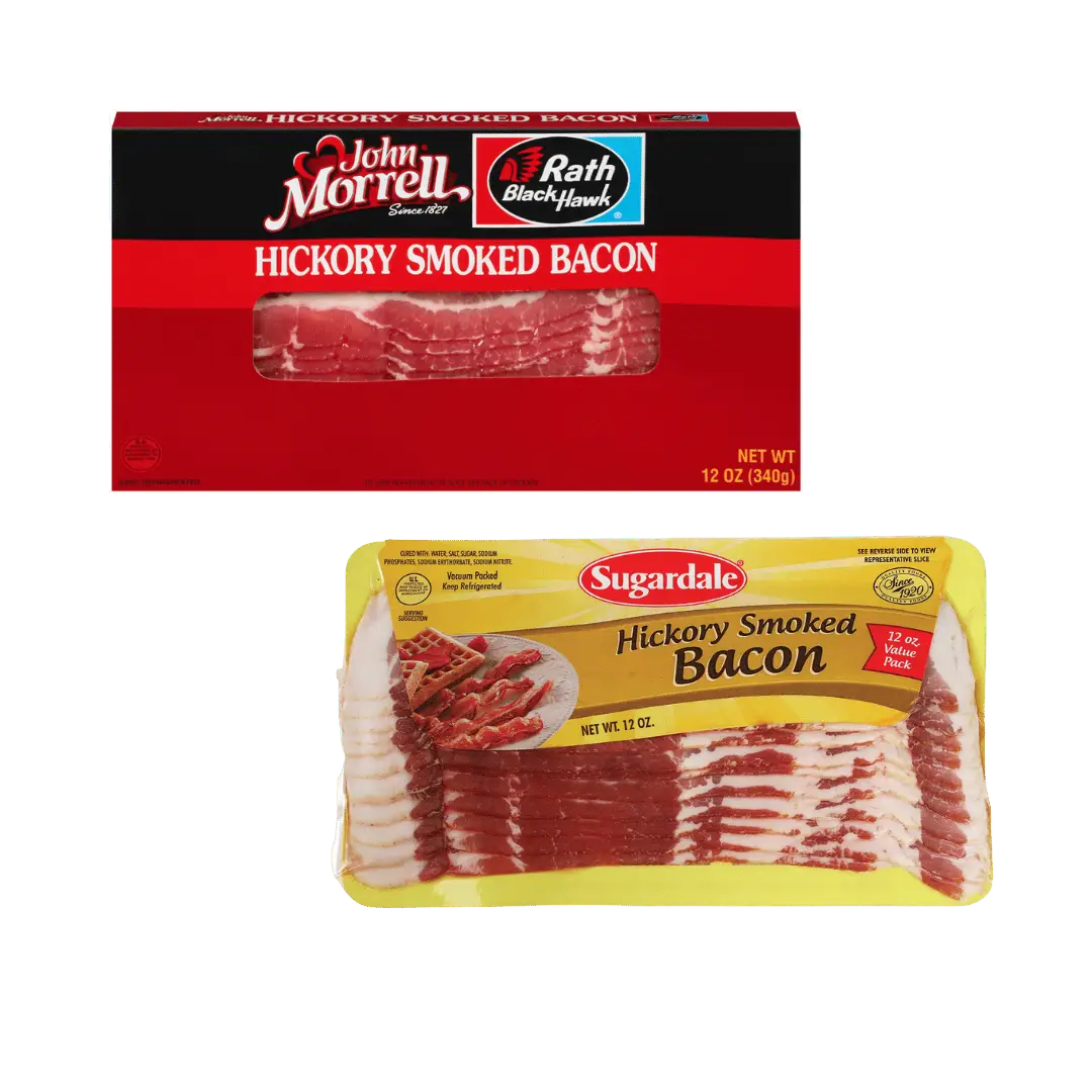 Rath or Sugardale Bacon, 12 oz. Selected Flavors $3.97 ea