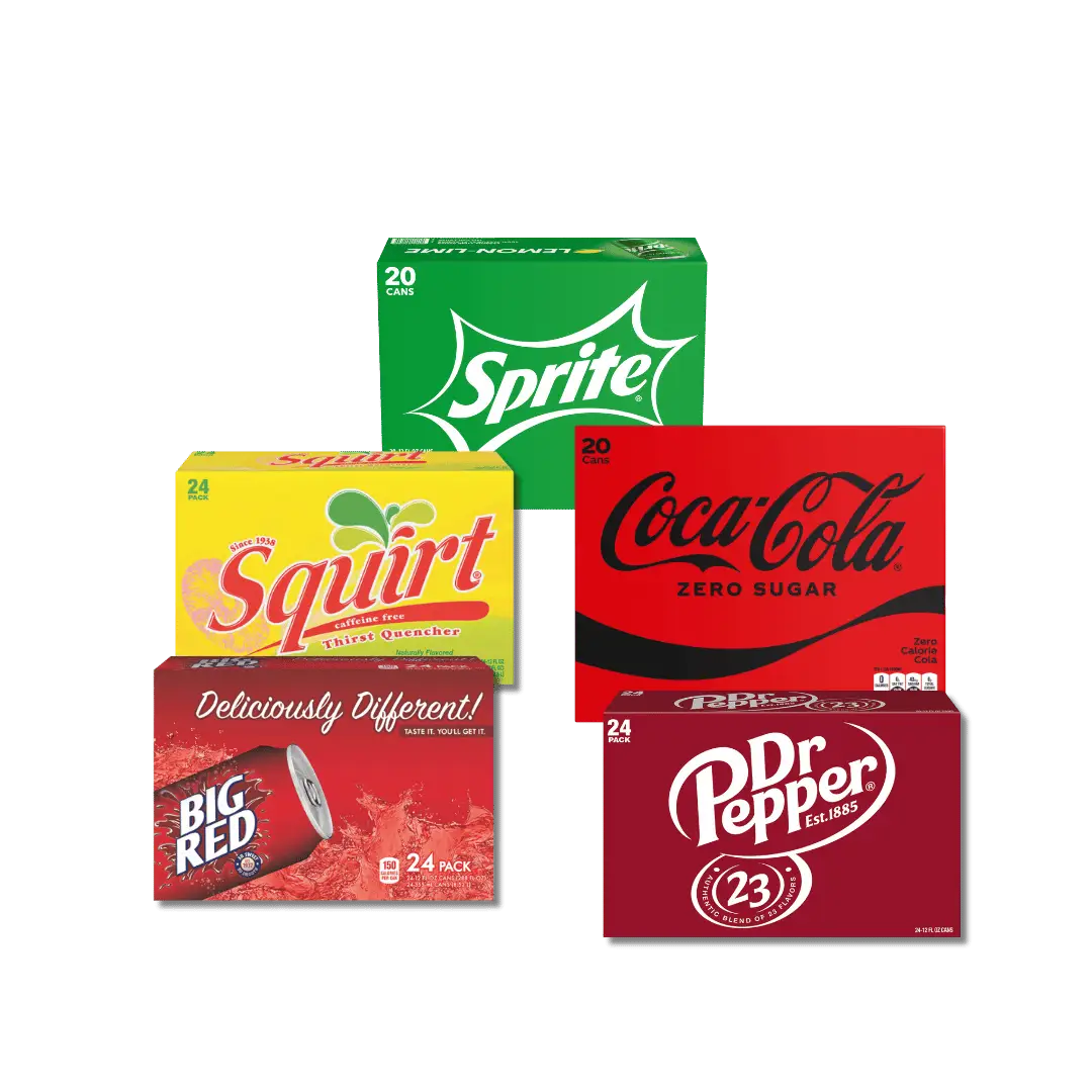 Dr Pepper, 24 Pk or Coca-Cola, 20 Pk $6.97 ea