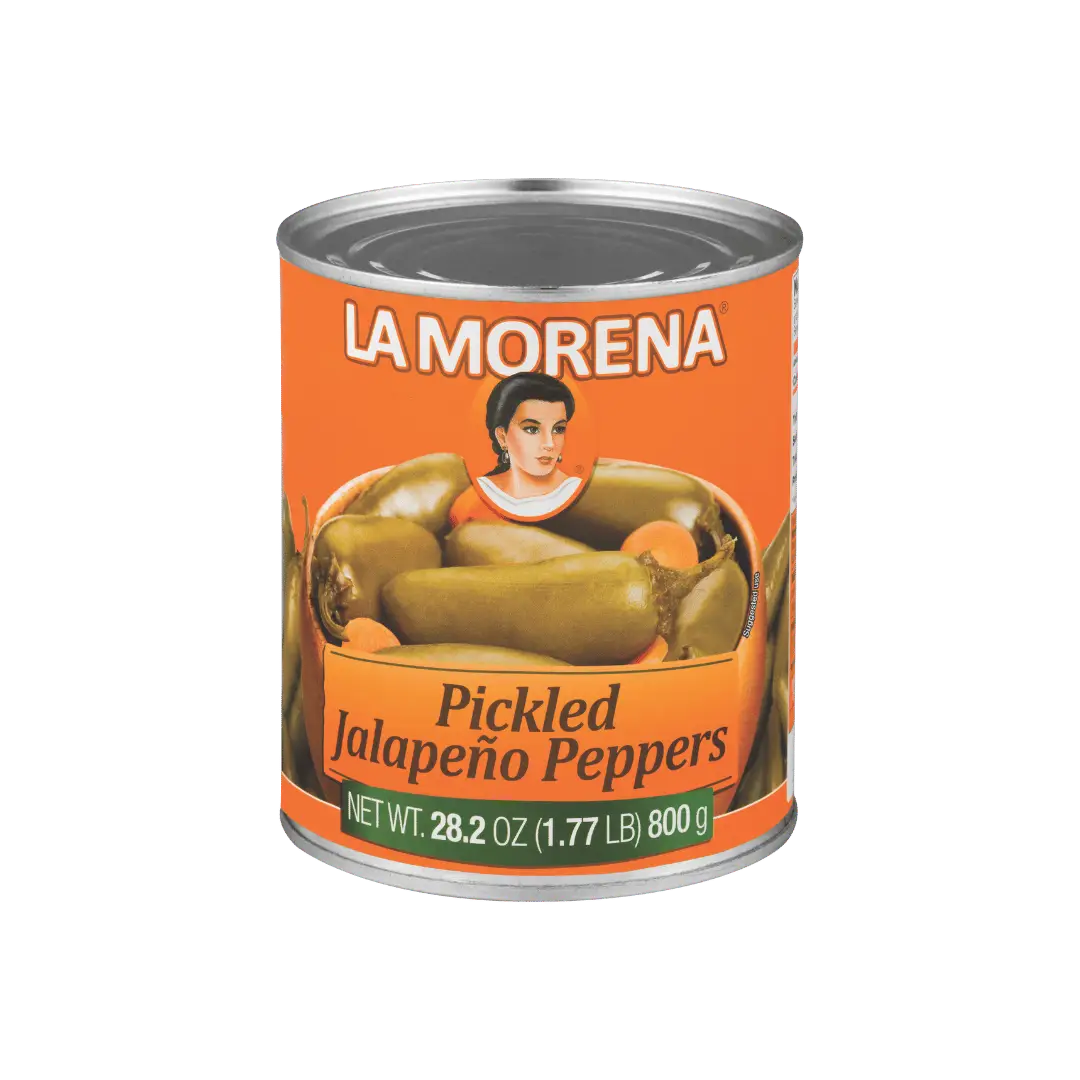 La Morena Whole Jalapeño Peppers, 28.2 oz. 99¢ ea