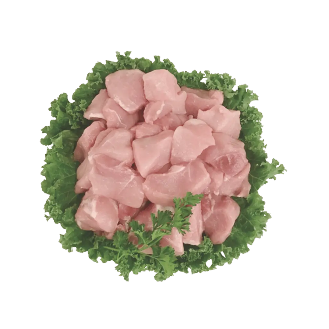 Fresh Pork Stew Meat $1.97 lb