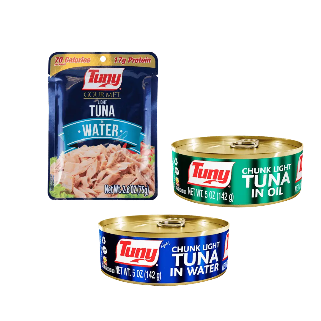 Tuny Tuna Pouches, 2.6 oz. or Can, 5 oz. 79¢ ea