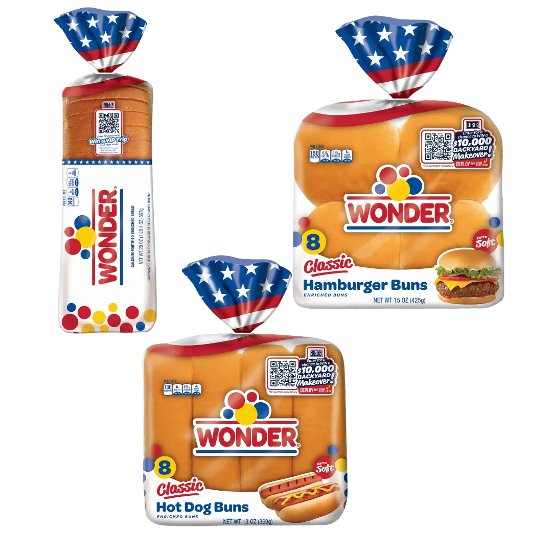Wonder Classic Round Top, 20 oz., Hot Dogs or Hamburger Buns, 8 ct $1.99 ea