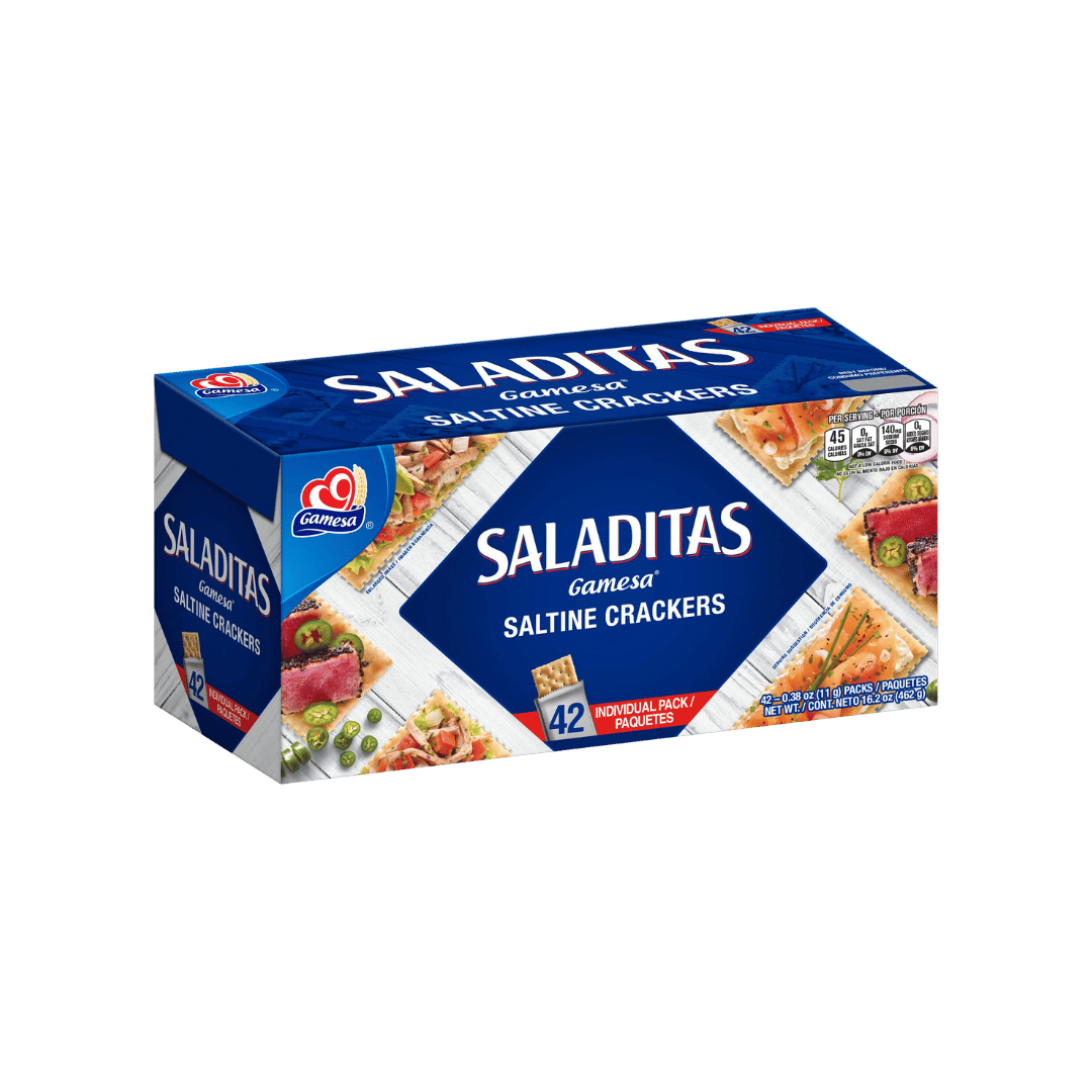 Gamesa Saladitas, 42 ct., 16.20 oz $3.49 ea