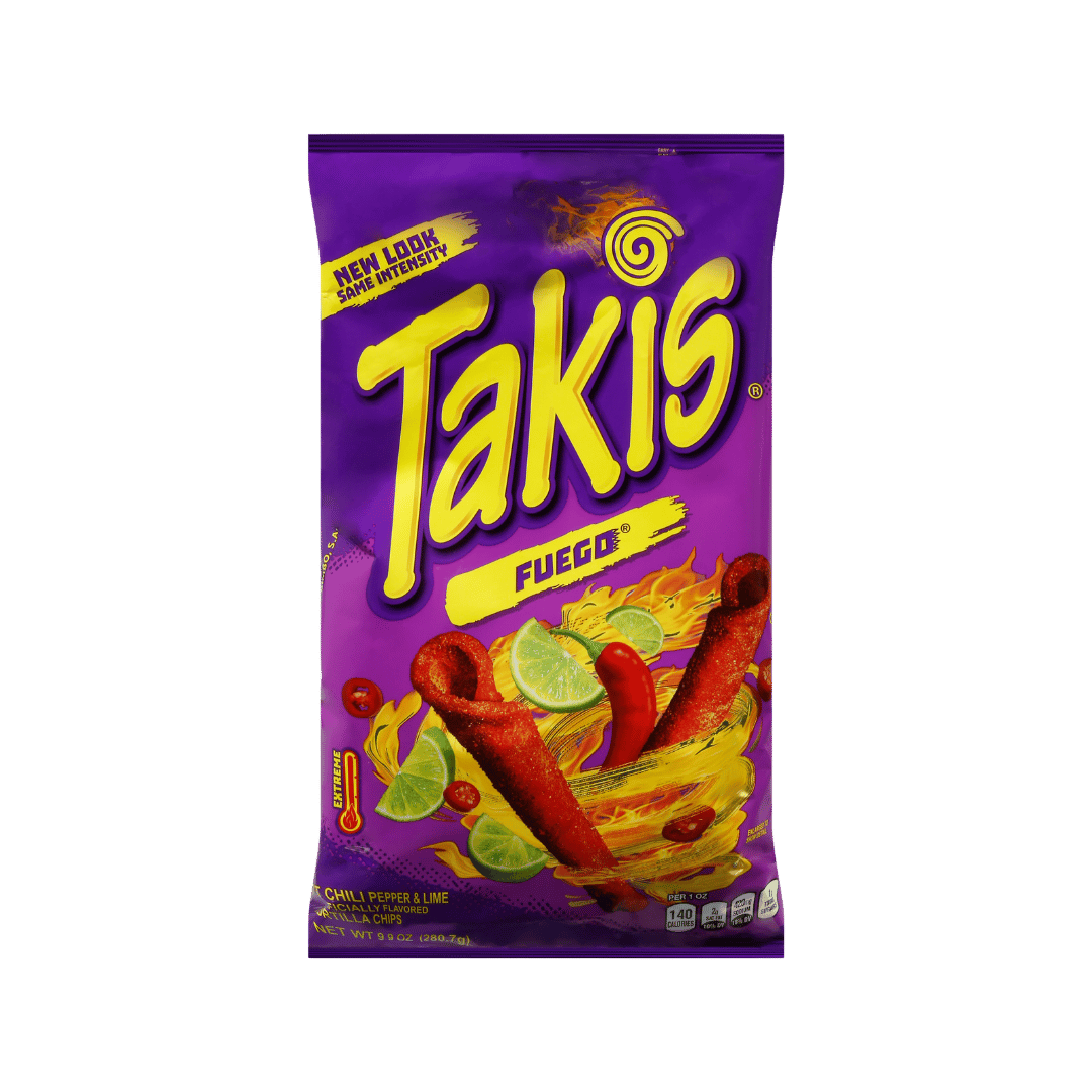 Takis, 9.9 oz. $1.99 c/u