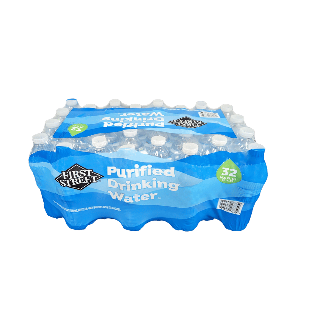 Agua Purificada First Street Paquete de 32 3 / $11.99