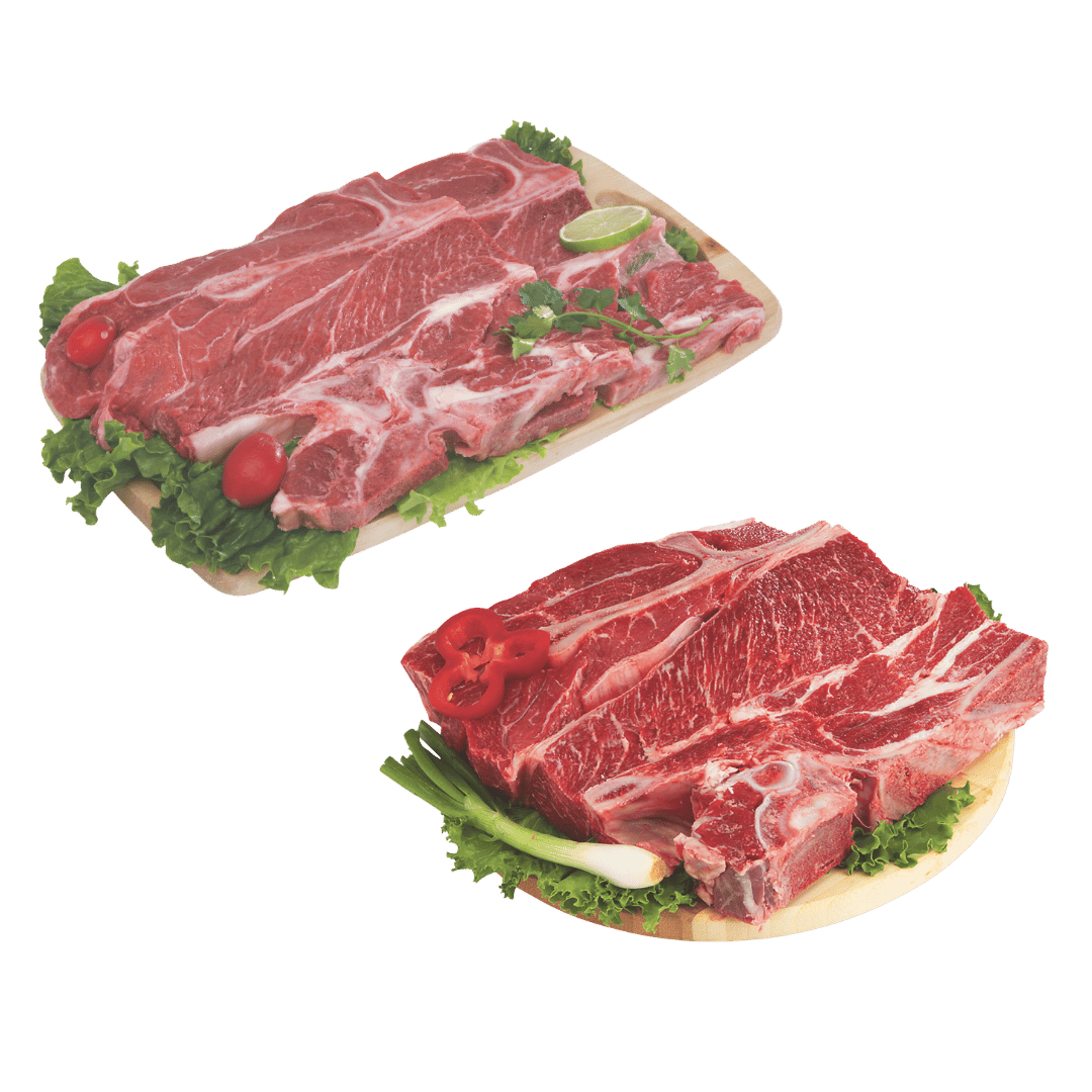 Fresh Beef Chuck Steak or Roast Bone-In  $5.97 lb
