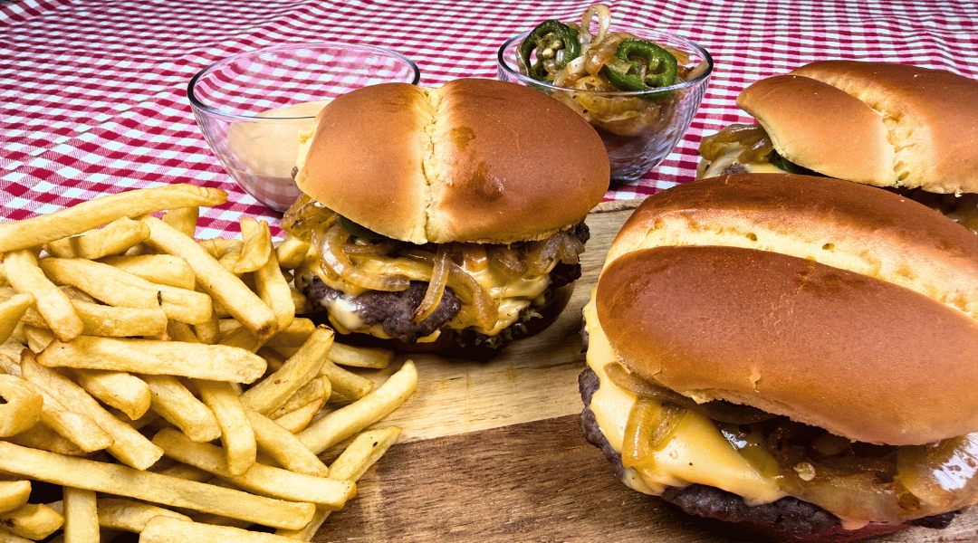 HAMBURGUESAS CON JALAPEÑO