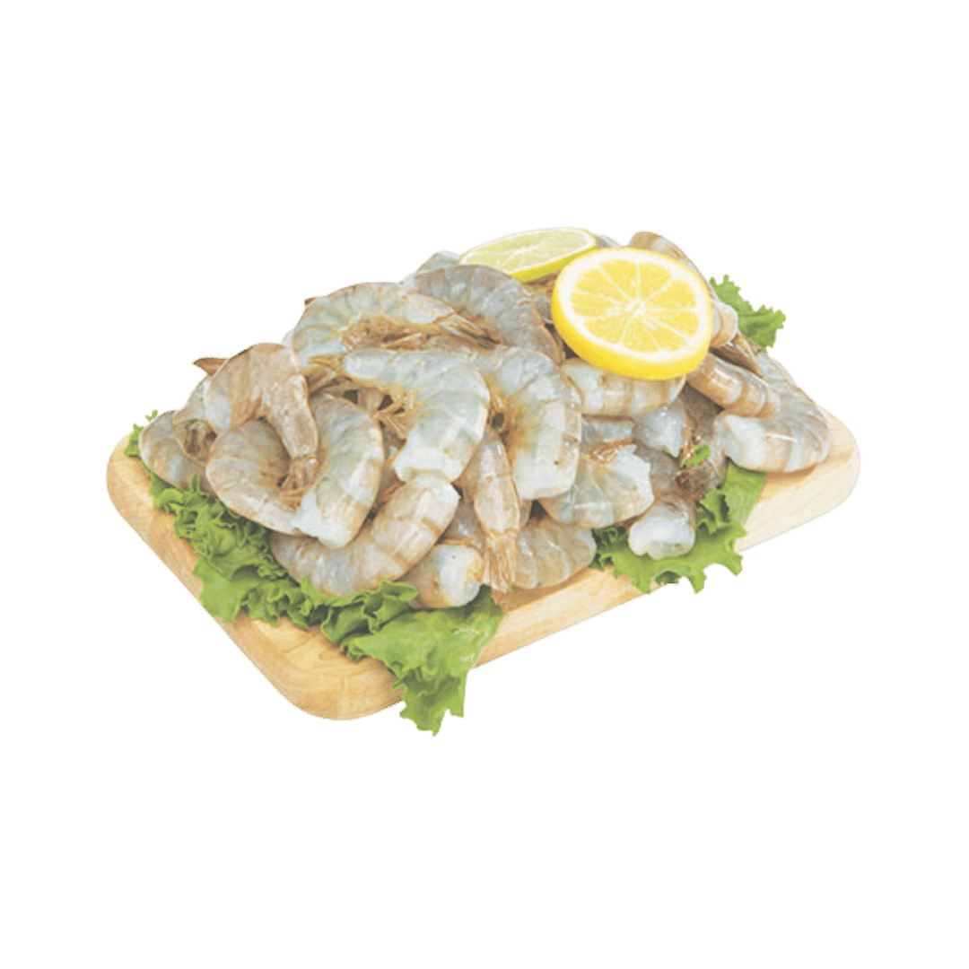 Extra Large Headless Shrimp Farm Raised, 26-30 ct. $5.99 lb