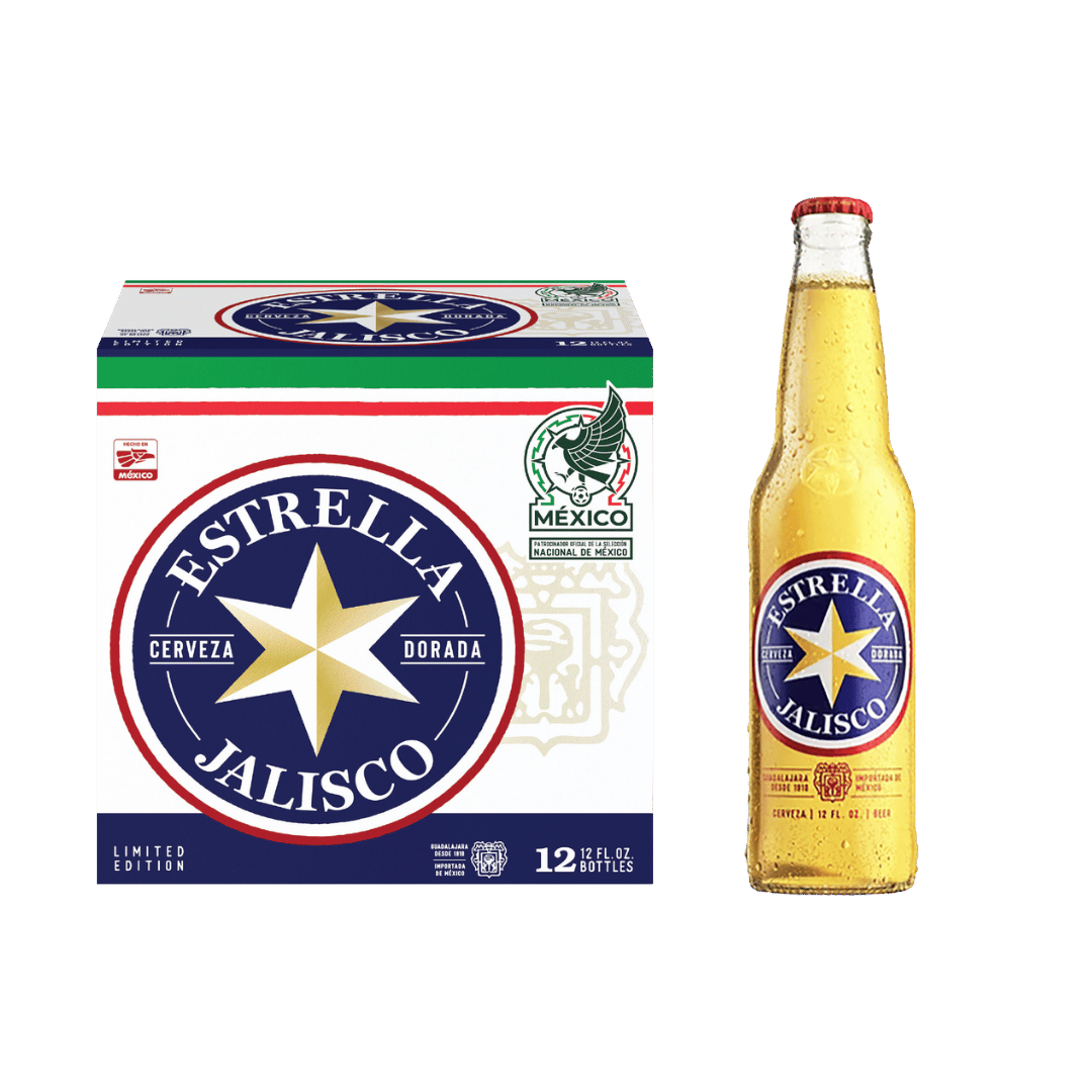 Estrella Jalisco, 12 Pk., 12 oz. Cans and /or Btls $13.97 ea