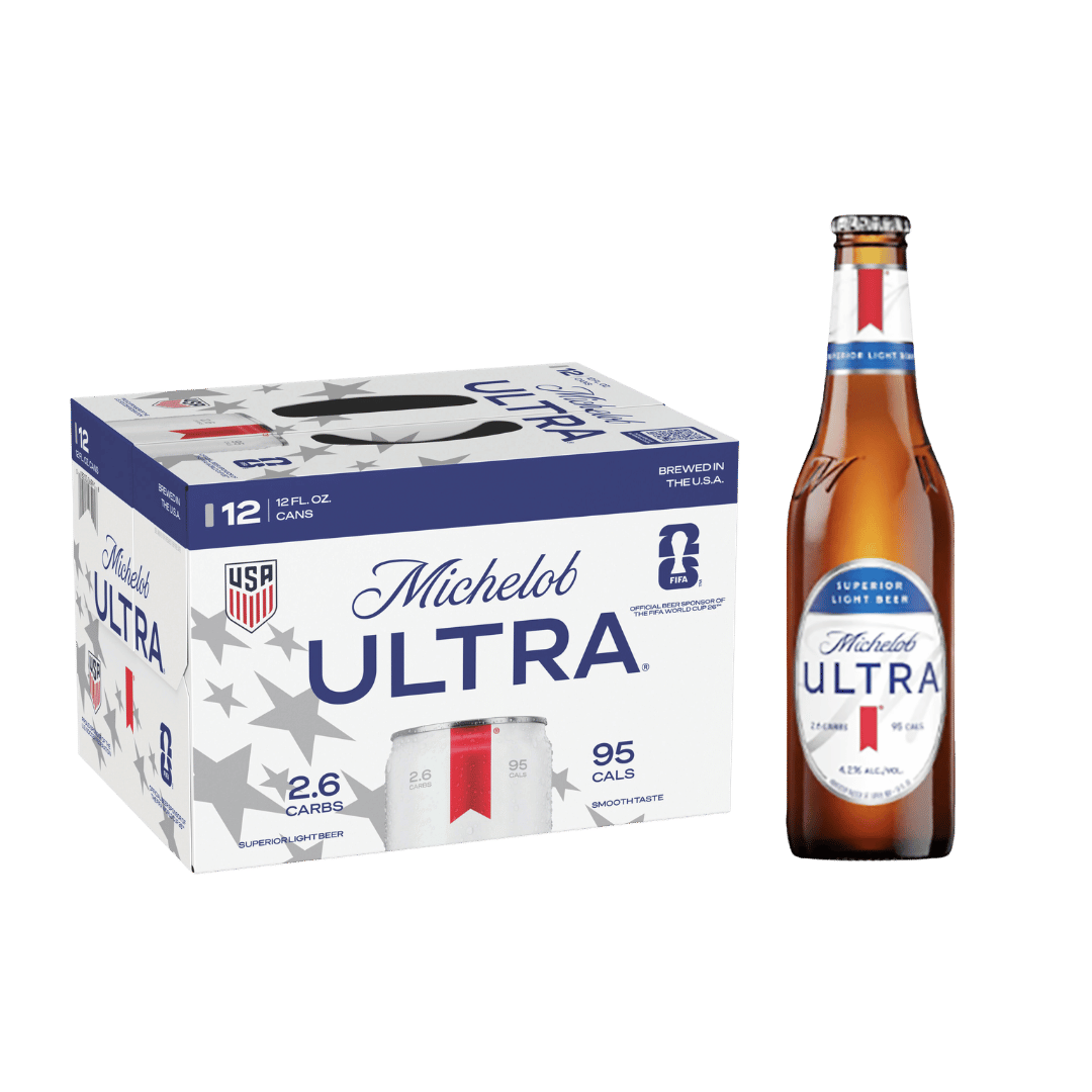 Michelob Ultra, 12 Pk., 12 oz., Cans and /or Btls  $14.97 ea