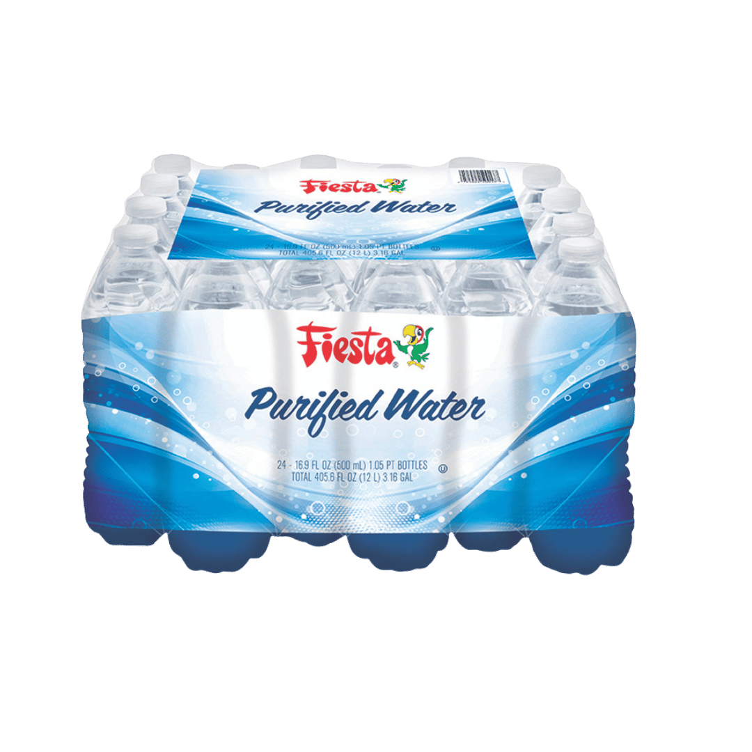 Fiesta Purified Water, 24 Pk., .5 Ltre 4/$10