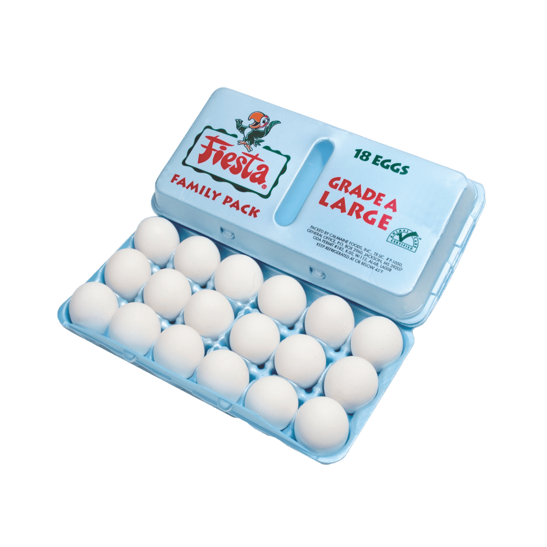 Fiesta Large Eggs, 18 ct $1.49 ea