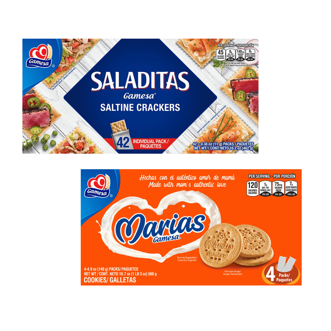 Gamesa Saladitas, 42 ct, 16.2 oz or Marias Box, 19.7 oz $2.49 ea