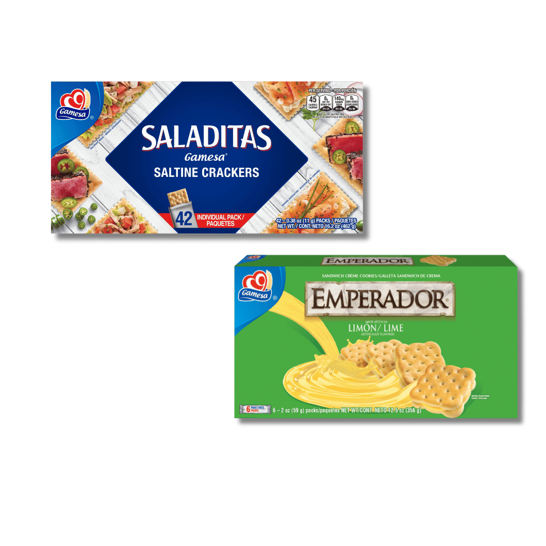 Saladitas, 42 ct, 16.2 oz or Emperador Cookies, 12.5-14.34 oz $2.49 ea