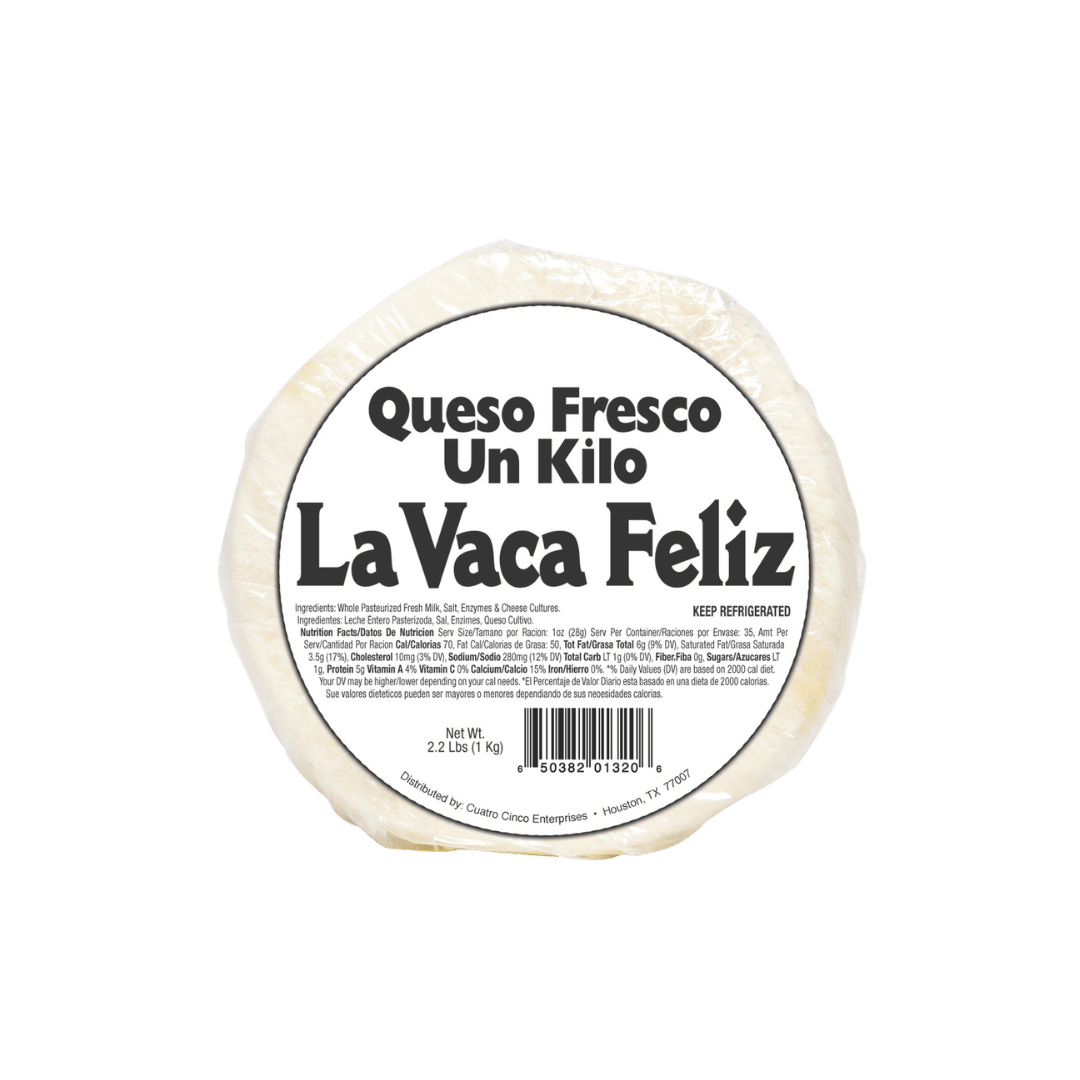 La Vaca Feliz Fresh Cheese, 2.2 Lbs. $4.97 ea