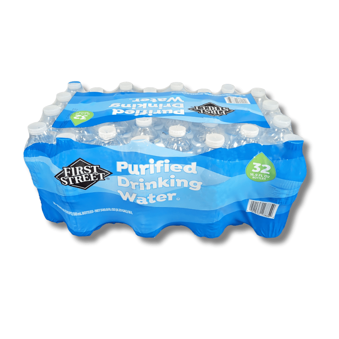 First Street Purified Water, 32 Pack 3/$10.99