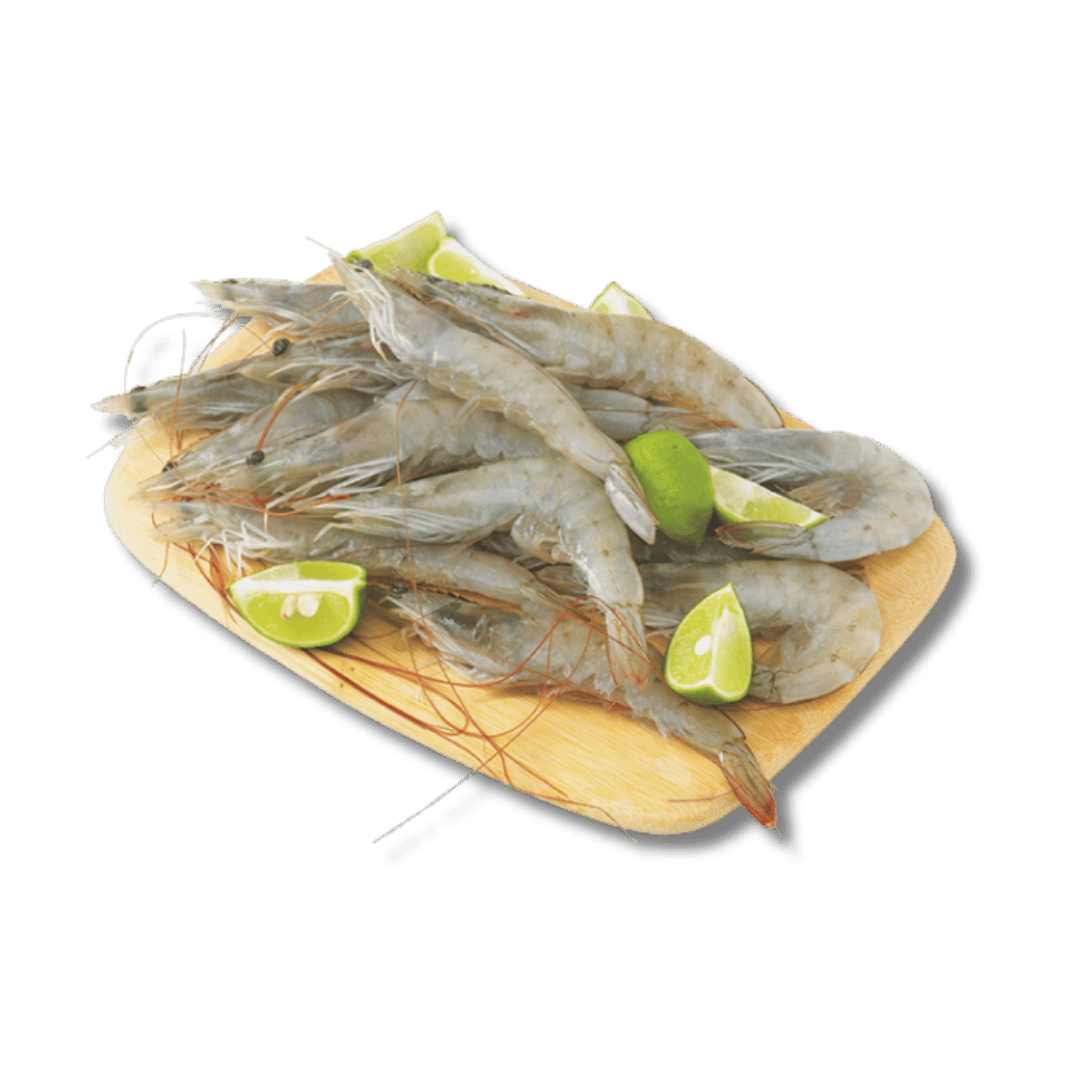 Medium Head-On Farm Raised Shrimp, 50-60 ct $3.97 lb