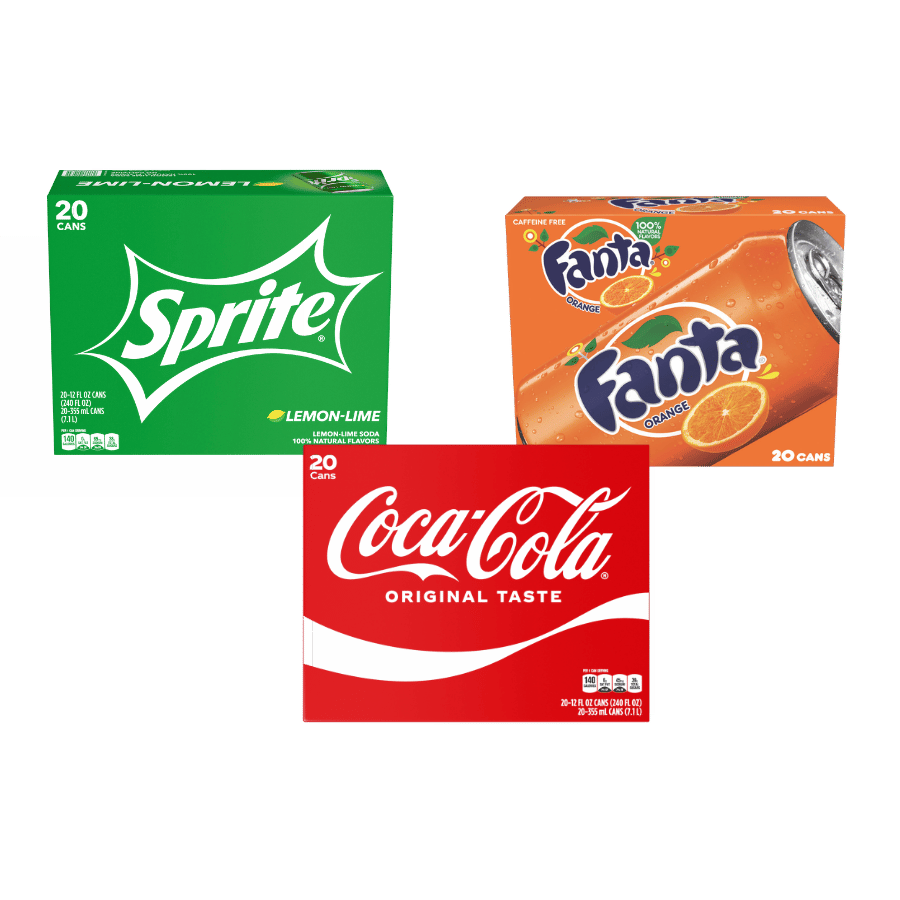 Refrescos Coca-Cola de 20 latas $8.97 c/u