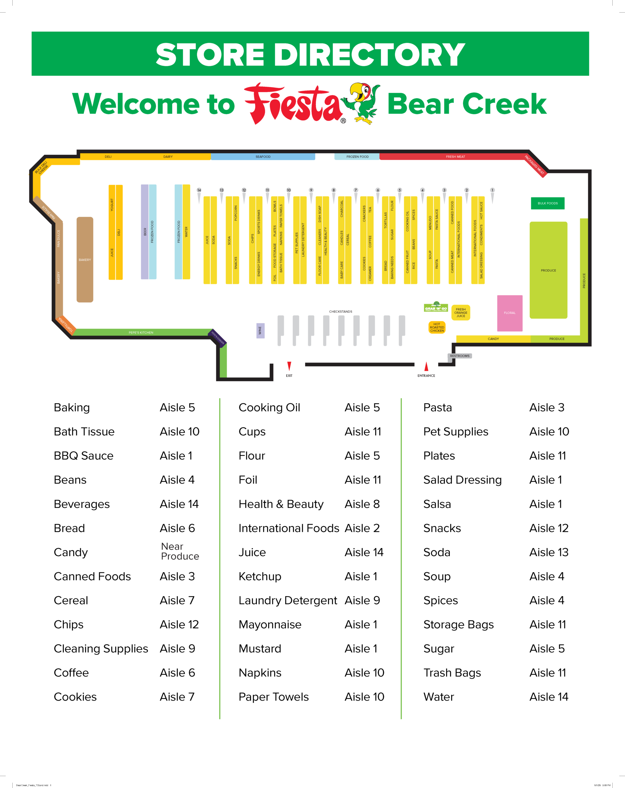 bear creek coming